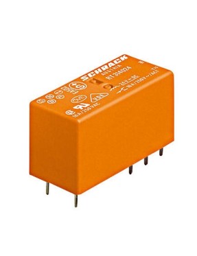 SCHRACK RT 424024 024DC 2K 08A PCB RÖLE