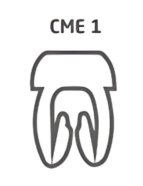 Molwex 015 021 0.75-1.5mm2 Kablo Etiketi Sarı (E) Boy CME 1