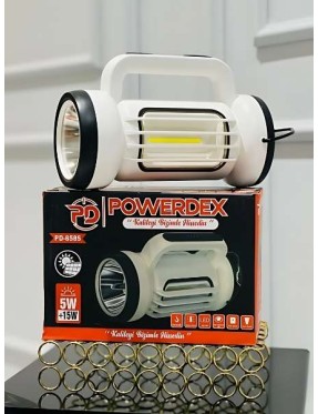 POWERDEX PD-8585 USB/SOLAR ŞARJLI 15W EL LAMBASI