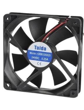 120X120X25 / 38 12 VDC Kare Fan