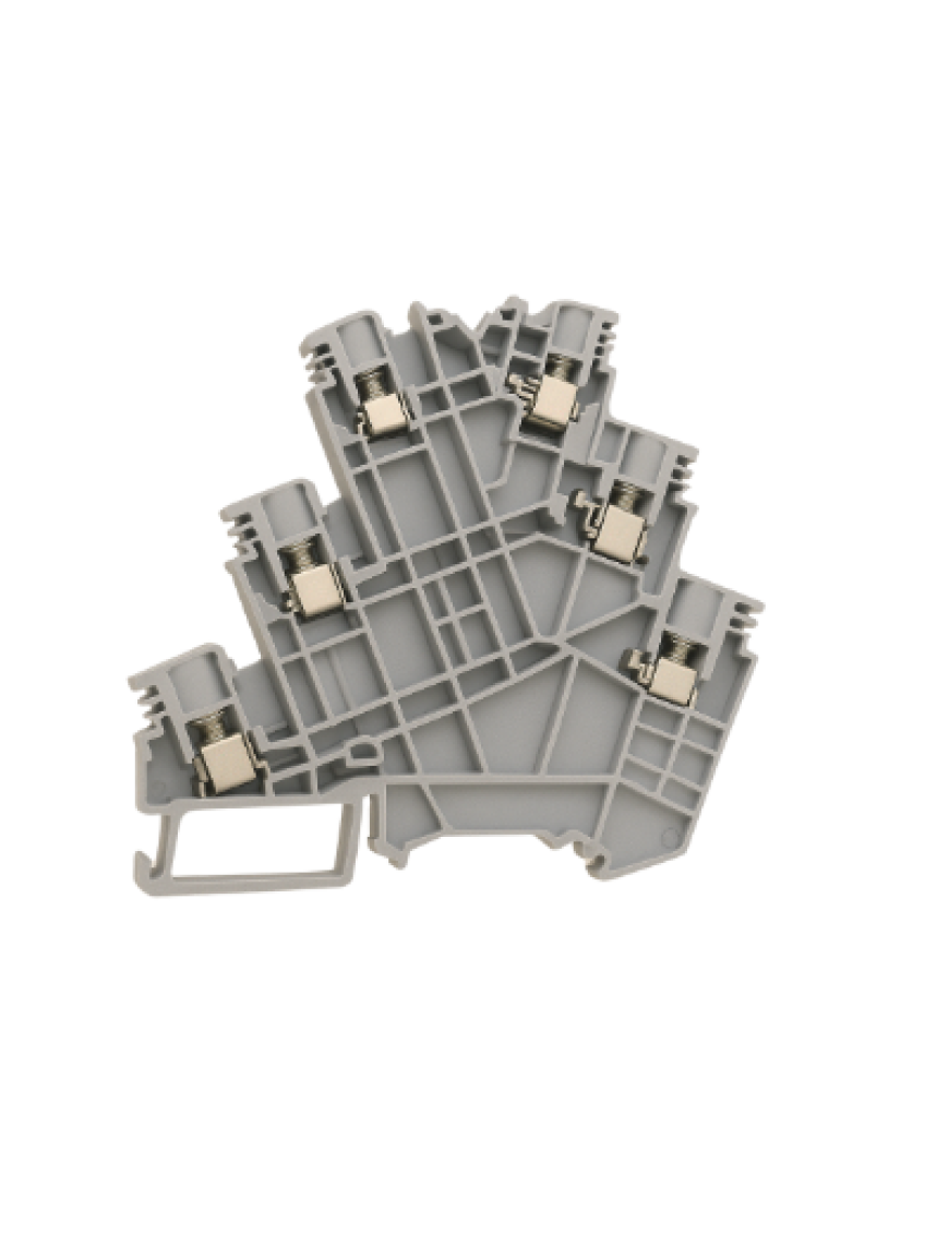 Molwex 160 208 Push-in 3 Faz + Toprak Klemensi Gri DS2.5-PE / 3L Molwex 160 208 Push-in 3 Faz + Toprak Klemensi Gri DS2.5-PE / 3L