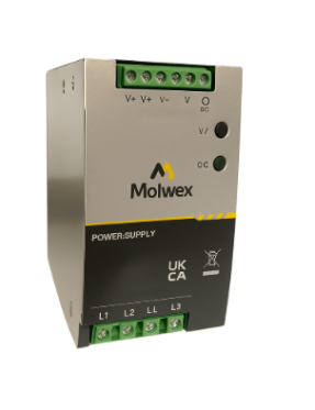 Molwex 175 120 100-240VAC 24V/10A Trifaze Güç Kaynağı