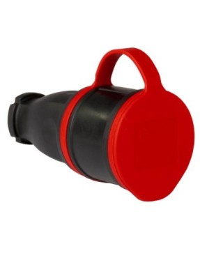 Tp Electric 3101-304-0300 1X16A Kauçuk Uzatma Prizi IP54 Vidalı