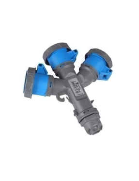 Tp Electric 3121-503-0900 CEE Norm Çoklu 3Y Priz 3X16A x3 Priz Vidalı IP67