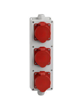 DUVAR PRİZİ (5X32A IP44)X3