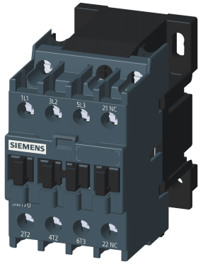 Siemens Sinoplus Kontaktör 3MT7012-0AA01-0AL2 5.5 kW 12A 230V 1NK 50/60Hz Boy 0