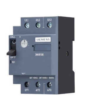 Siemens Sinoplus 3MV8100-0NJ00 Motor Koruma Şalteri 3.2-5 A Vida Bağlantılı