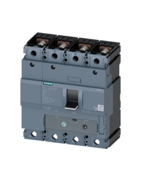 Siemens Sentron 3VA1220-5EF42-0AA0 Termik Manyetik Şalter 200A 4 Kutuplu 55kA TM240 Termik Ayar 140-200A Manyetik Ayar 1000-2000A