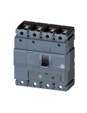 Siemens Sentron 3VA1225-5EF42-0AA0 Termik Manyetik Şalter 250A 4 Kutuplu 55kA TM240 Termik Ayar 175-250A Manyetik Ayar 1250-2500A