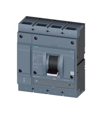 Siemens Sentron 3VA1580-5EF42-0AA0 Termik Manyetik Şalter 800A 4 Kutuplu 55kA TM240 Termik Ayar 560-800A Manyetik Ayar 4000-8000A
