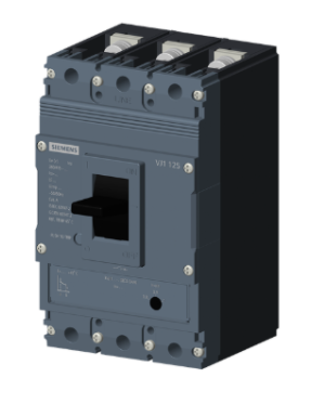 Siemens Sinoplus 3VJ1108-5DB32-0AA0 Termik Manyetik Şalter 3 Kutuplu 80A 36kA ATFM Ayarlı Termik Sabit Manyetik Açma Üniteli