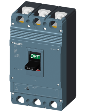Siemens Sinoplus 3VJ1450-5DB32-0AA0 Termik Manyetik Şalter 3 Kutuplu 500A 36kA ATFM Ayarlı Termik Sabit Manyetik Açma Üniteli