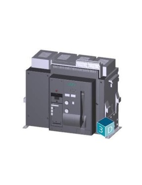 Siemens 3Wt8206 5Ua70 0Aa2 3Wt Serısı Açık Tip Güç Şalterleri 4 Kutuplu 2000A 66Ka Lsı Korumalı Lcd Ekranl