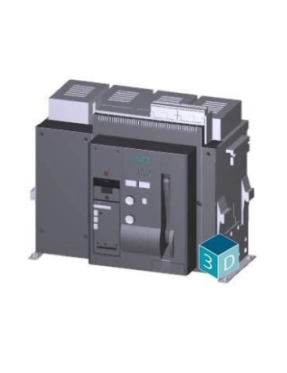 Siemens 3Wt8256 5Ua70 0Aa2 3Wt Serısı Açık Tip Güç Şalterleri 4 Kutuplu 2500A 66Ka Lsı Korumalı Lcd Ekranl