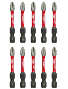 BİTS UÇ PH2 50mm 10LU PKT SHOCKWAVE T4932430855