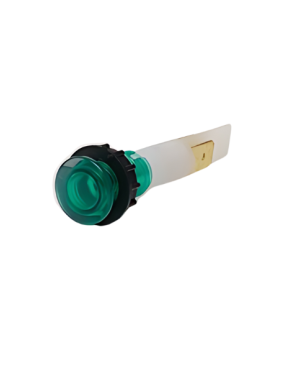 Emas S102NY S Serisi Plastik 230V AC Yeşil 10 mm Sinyal