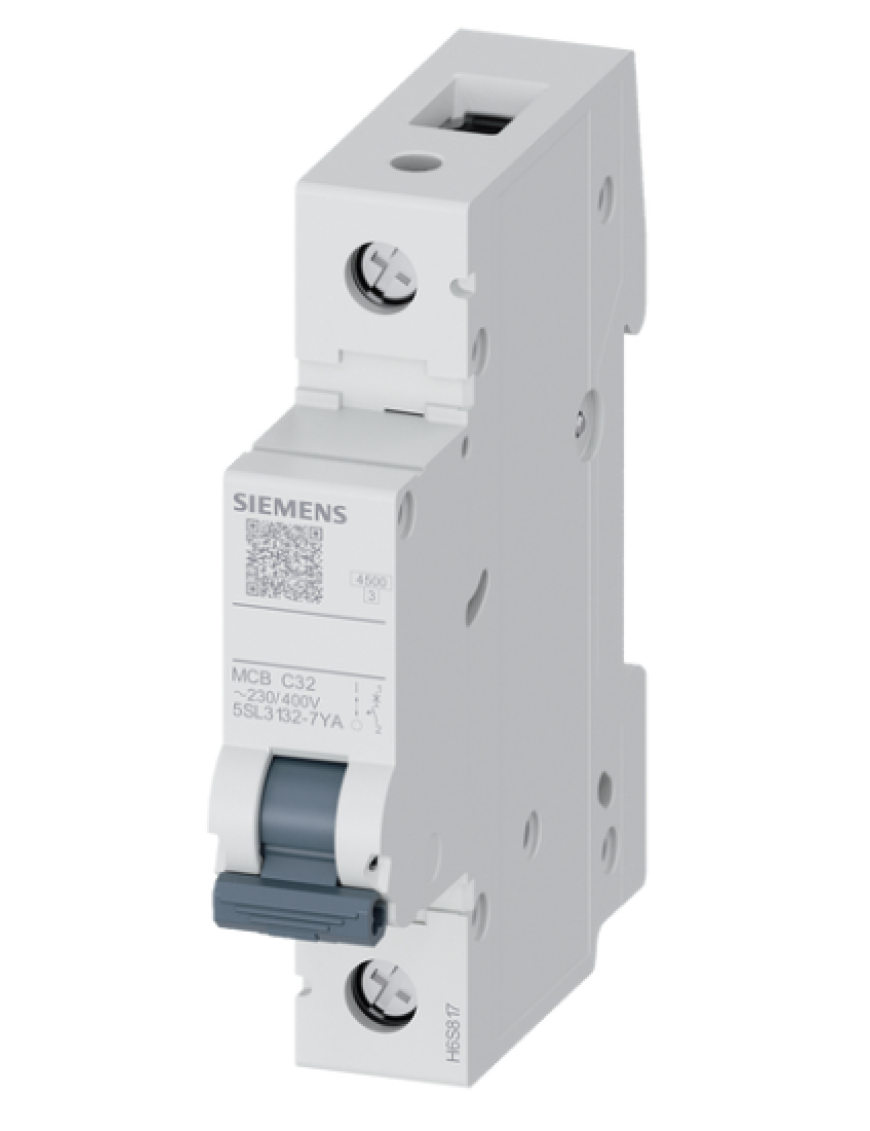 Siemens 5SL3132-7YA | 1 Faz 32A C Tipi 4.5kA Monofaze Otomatik Sigorta Siemens 5SL3132-7YA | 1 Faz 32A C Tipi 4.5kA Monofaze Otomatik Sigorta