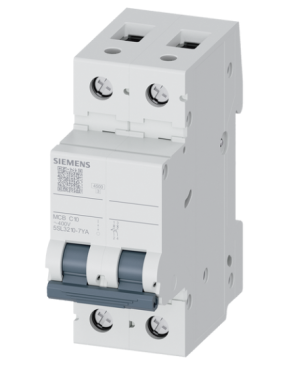 Siemens 5SL3210-7YA | 2 Faz 10A C Tipi 4.5kA Otomatik Sigorta