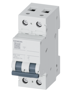 Siemens 5SL3220-7YA | 2 Faz 20A C Tipi 4.5kA Otomatik Sigorta