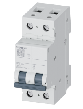 Siemens 5SL3232-7YA | 2 Faz 32A C Tipi 4.5kA Otomatik Sigorta