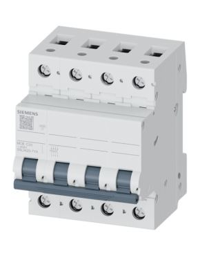 Siemens 5SL3420-7YA | 4 Faz 20A C Tipi 4.5kA Otomatik Sigorta