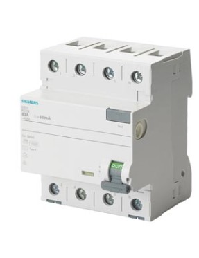 Siemens 5SV3648-6 A Tipi Trifaze Kaçak Akım Rölesi 300mA 100A 400V 3 Faz+N