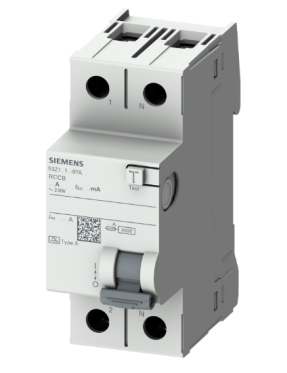 Siemens 5SZ1614-6YA Monofaze Kaçak Akım Koruma Rölesi 300mA 40A 1 Faz + N