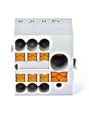 Molwex 171 000 DPD6/2.5-06P Yaylı,6 mm2 Besleme, 6x2,5 mm2 Dağıtım Bloğu