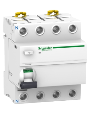 Schneider A9R44463 Kaçak Akım Koruma Rölesi AC Tipi, 300 mA, 4 Kutup, 63A