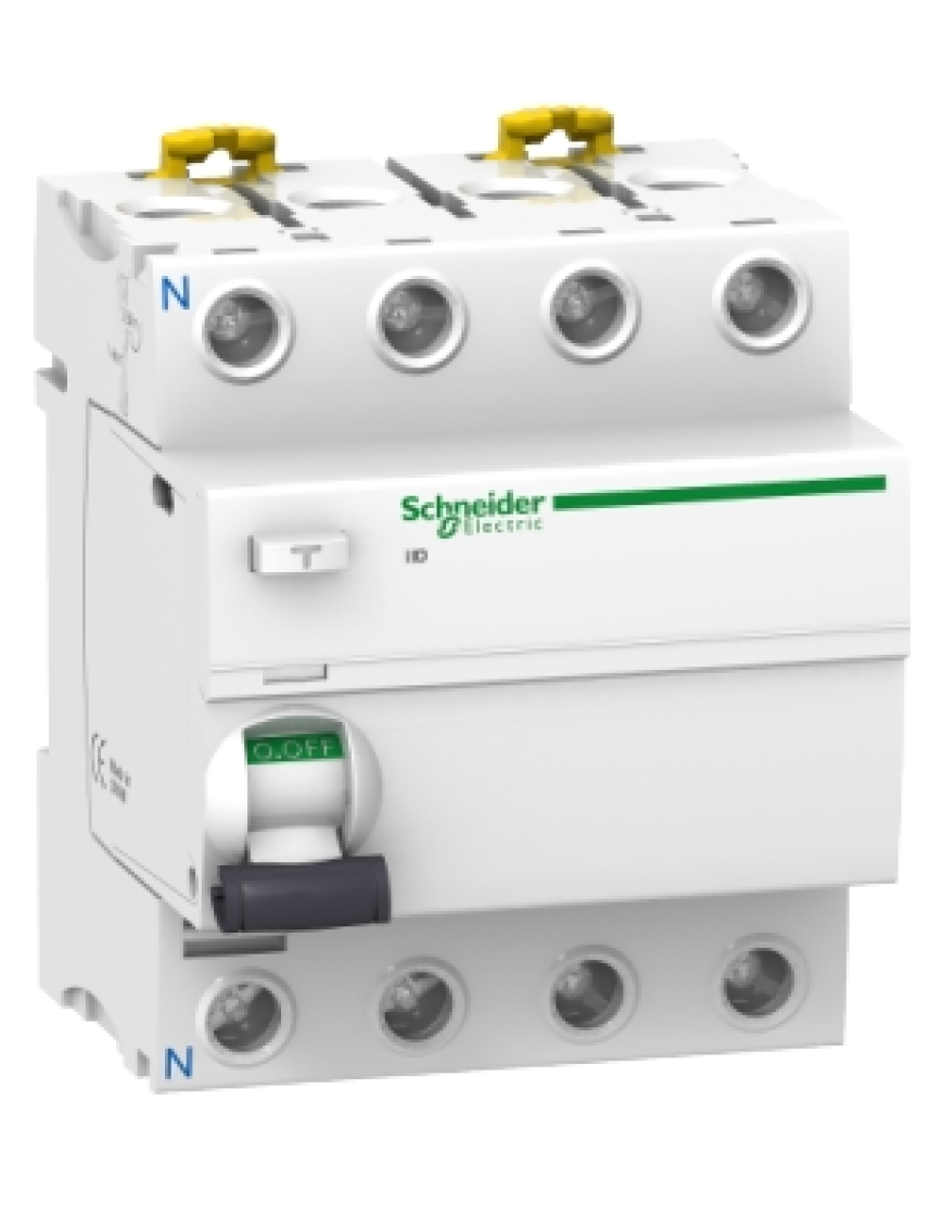 Schneider A9R44463 Kaçak Akım Koruma Rölesi AC Tipi, 300 mA, 4 Kutup, 63A Schneider A9R44463 Kaçak Akım Koruma Rölesi AC Tipi, 300 mA, 4 Kutup, 63A