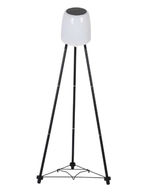 SOLAR LED AYAKLI APLİK SİYAH IP54 457MMX457MMX107M