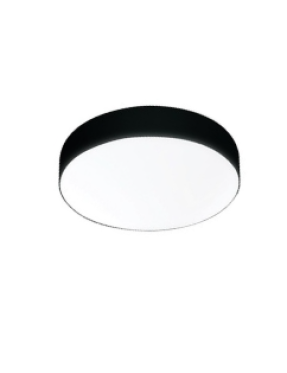 18W SİYAH 4000K SIVA ÜSTÜ YUVARLAK LED BACKLIGHT P