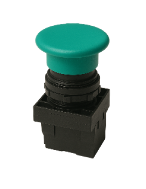 Emas B100MK B Serisi Plastik 1NO Yaylı 40 mm Mantar Kırmızı 22 mm Buton