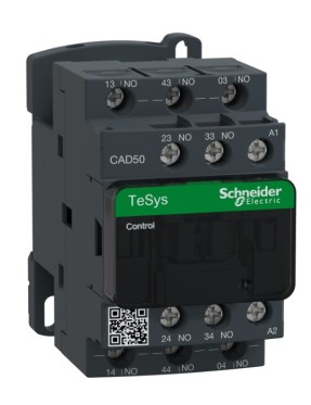 Schneider Cad50M7 Tesys D Kontrol Rölesi - 5 Na - <= 690 V - 220 V Ac Standart Bobin