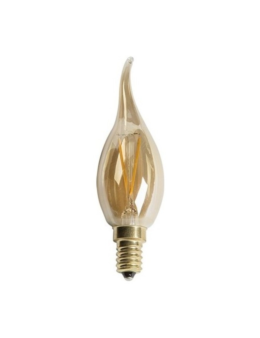 CATA CT-4281 4W Rustik LED Kıvrık Bujı Ampul (E14 - Amber) 2700K CATA CT-4281 4W Rustik LED Kıvrık Bujı Ampul (E14 - Amber) 2700K