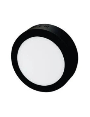 18W SIVA ÜSTÜ LED PANEL (SİYAH KASA)( 6400 K)