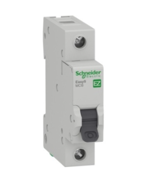 Schneider Easy9 6 A 1 Faz C Tipi Otomatik Sigorta 4.5kA - EZ9F34106