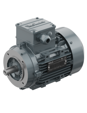 Elk 2EC063M4C 0,25 kW 1500 Devir Flanşlı Kompakt Tip Trifaze Elektrik Motoru Alüminyum Gövde Mil Çapı 11 IE2