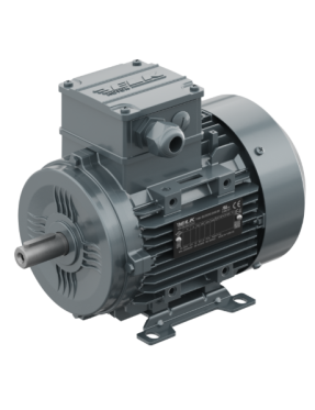Elk 2EL080M4B 0,55 kW 1500 Devir Ayaklı Standart Tip Trifaze Elektrik Motoru Alüminyum Gövde Mil Çapı 19 IE2