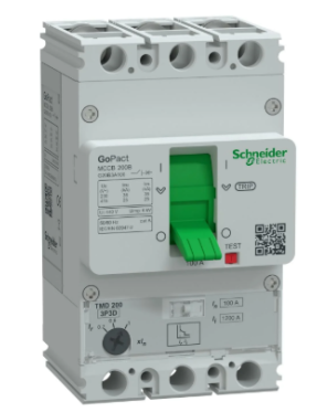 GoPact Şalter 200B, 3P3D 36kA AC 100A TMD Ayar Sah