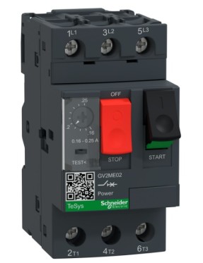 Schneider GV2ME02 Motor Koruma Şalteri 0,16-0,25A