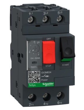 Schneider GV2ME04 Motor Koruma Şalteri 0,40-0,63A