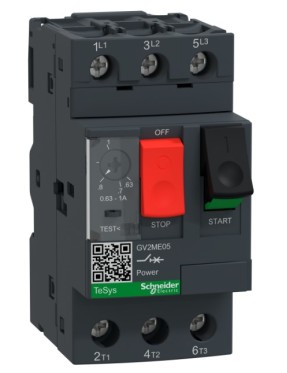 Schneider GV2ME05 Motor Koruma Şalteri 0,63-1A