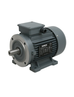 Gamak 0,25 kW / 0,33 HP 1500 Devir Trifaze Elektrik Motoru - AGM2EL 71 M 4A, B34 Ayaklı ve Küçük Flanşlı, Alüminyum Gövde, Mil Çapı 14, IE2