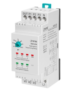 HİDROFOR SIRALAMA RÖLESİ  (OFF, 10 DK, 30 DK, 1 SA