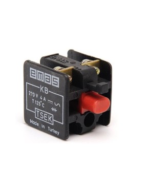 Emas KB14K Yedek 1NO+1NC Kontak Blok