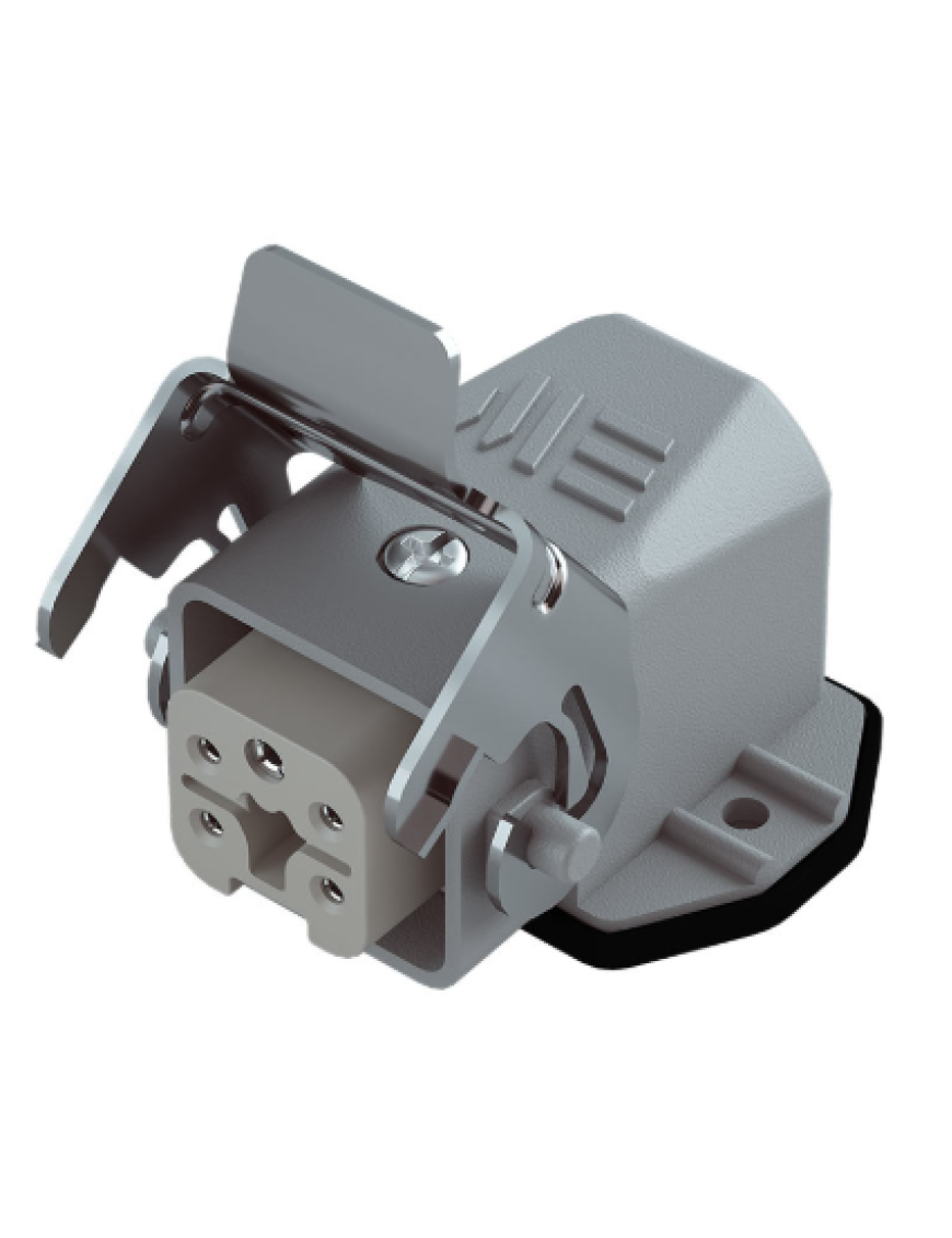 METE ENERJİ 403012 5x10A. ÇOKLU MAKİNE PRİZİ EĞİK 250 V