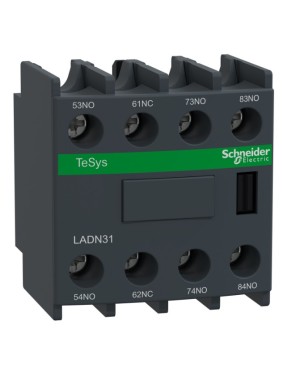 Schneider LADN31 Yardımcı Kontak Bloğu 3 Na 1 Nk