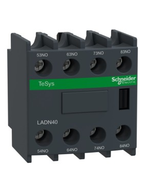 Schneider LADN40 Yardımcı Kontak Bloğu 4 Na Vidalı
