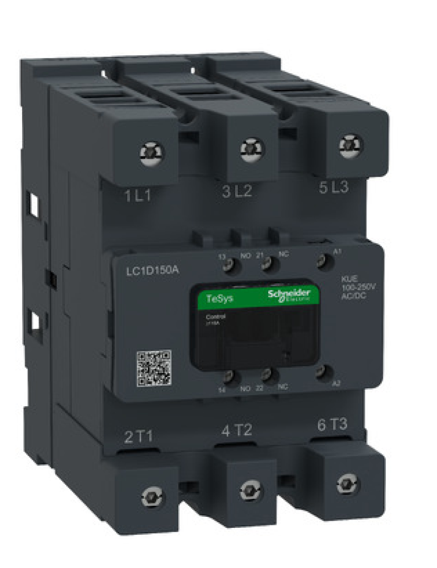 Schneider LC1D150AKUE 3P 75kW 150A Güç Kontaktörü Schneider LC1D150AKUE 3P 75kW 150A Güç Kontaktörü